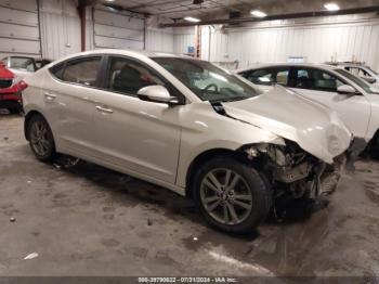  Salvage Hyundai ELANTRA