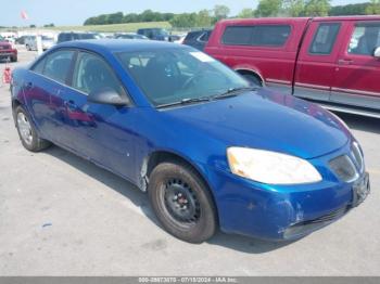  Salvage Pontiac G6