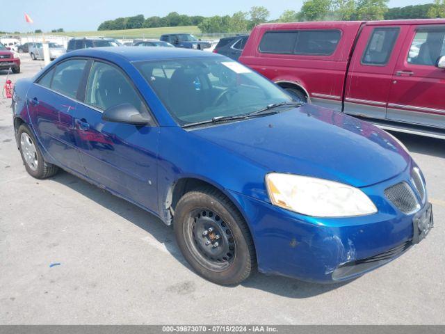  Salvage Pontiac G6