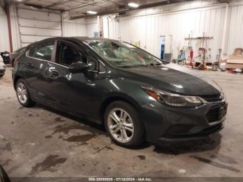  Salvage Chevrolet Cruze