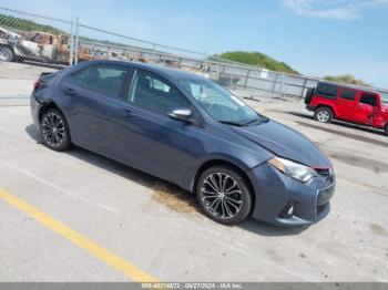  Salvage Toyota Corolla