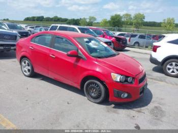  Salvage Chevrolet Sonic