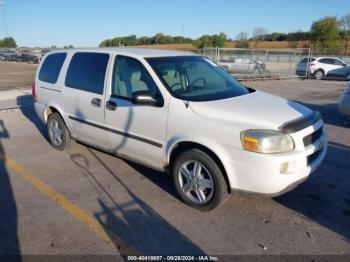  Salvage Chevrolet Uplander