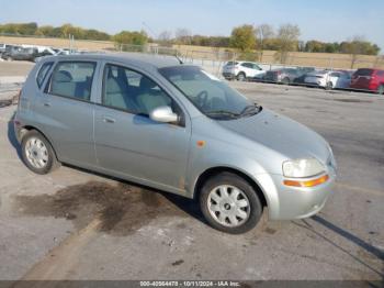  Salvage Chevrolet Aveo