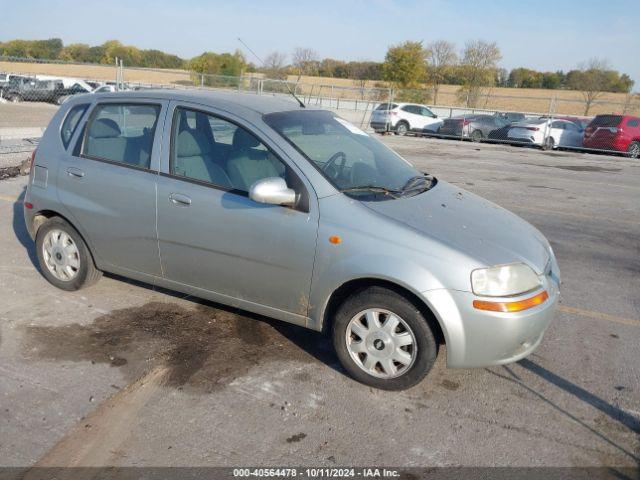  Salvage Chevrolet Aveo