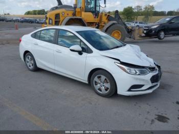  Salvage Chevrolet Cruze