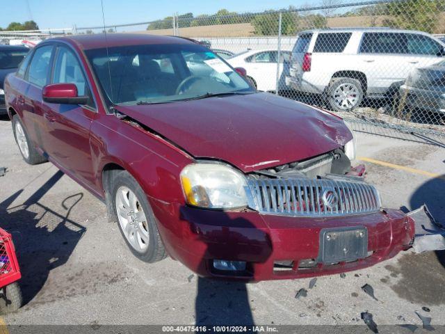  Salvage Mercury Montego