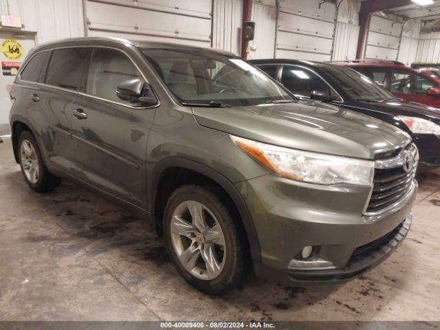  Salvage Toyota Highlander