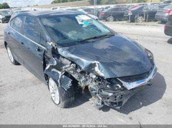  Salvage Chevrolet Cruze