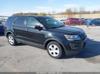  Salvage Ford Utility Police Intercepto