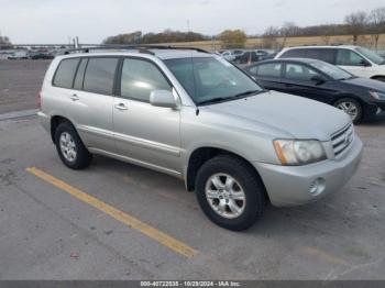  Salvage Toyota Highlander