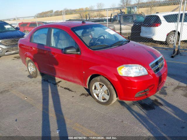  Salvage Chevrolet Aveo