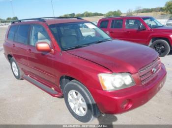  Salvage Toyota Highlander