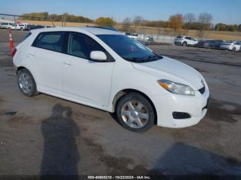  Salvage Toyota Matrix