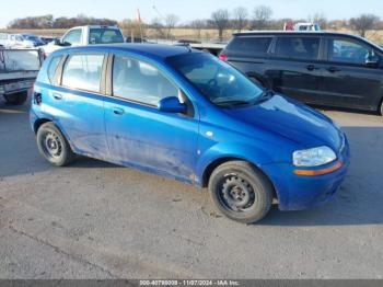  Salvage Chevrolet Aveo 5