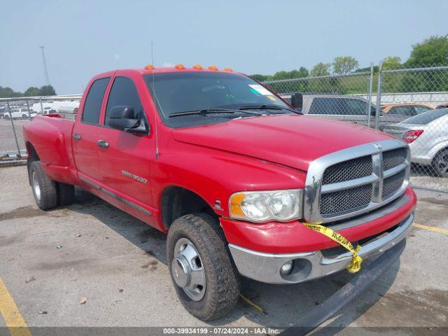  Salvage Dodge Ram 3500