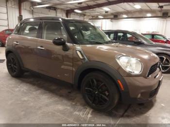  Salvage MINI Cooper S Countryman