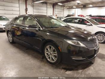  Salvage Lincoln MKZ