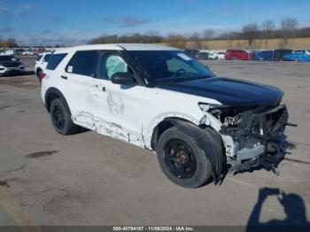  Salvage Ford Police Interceptor Utilit