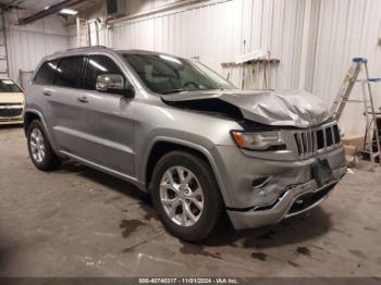  Salvage Jeep Grand Cherokee