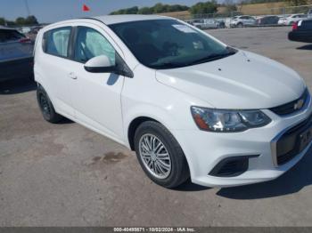  Salvage Chevrolet Sonic