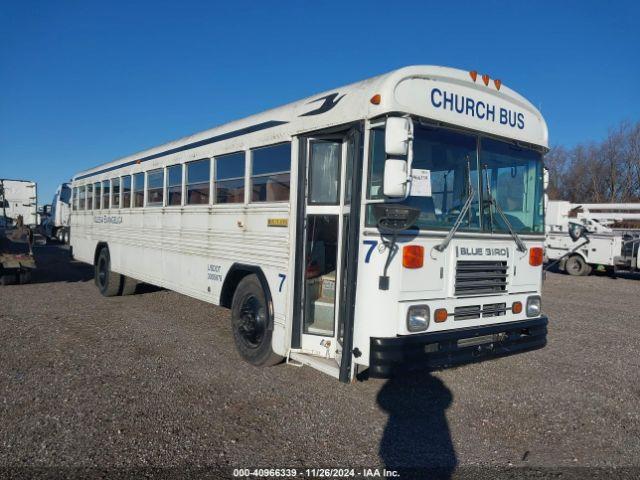  Salvage Blue Bird School Bus   Transit Bus