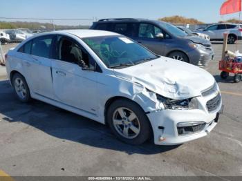  Salvage Chevrolet Cruze