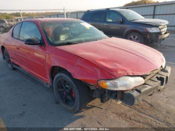  Salvage Chevrolet Monte Carlo