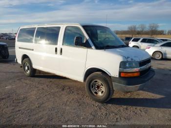  Salvage Chevrolet Express