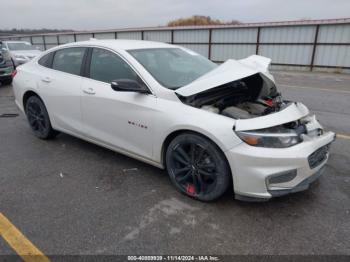  Salvage Chevrolet Malibu