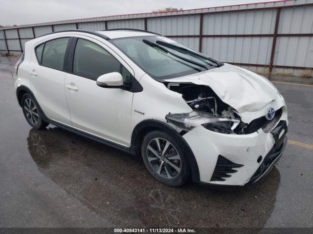  Salvage Toyota Prius c