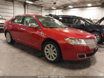  Salvage Lincoln MKZ Hybrid