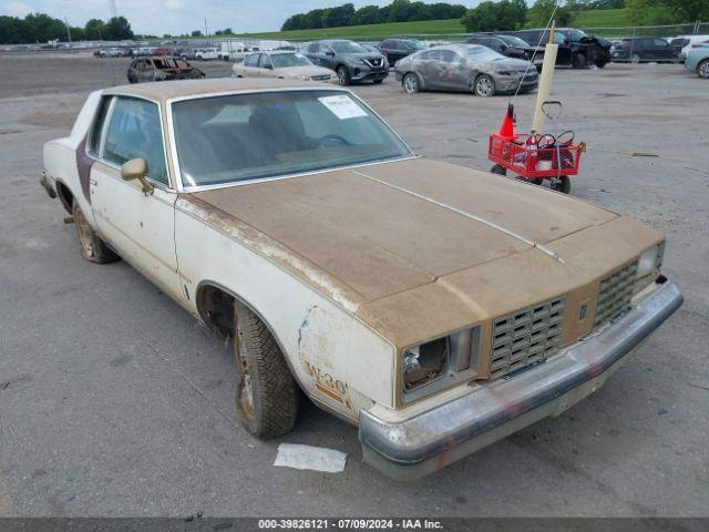  Salvage Oldsmobile Cutlass