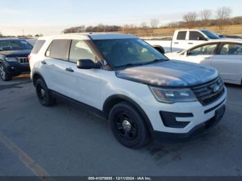  Salvage Ford Police Interceptor Utilit