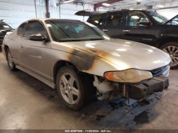  Salvage Chevrolet Monte Carlo