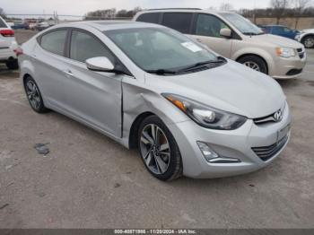  Salvage Hyundai ELANTRA