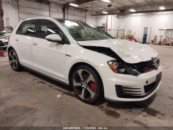  Salvage Volkswagen Golf