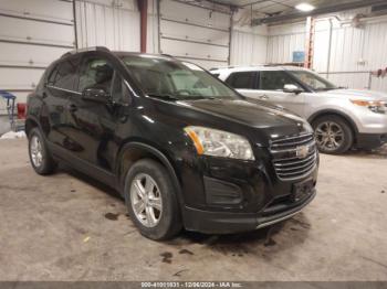  Salvage Chevrolet Trax