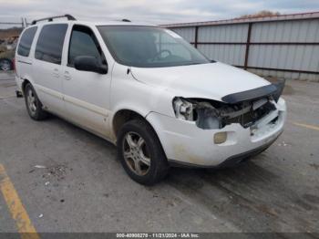  Salvage Chevrolet Uplander