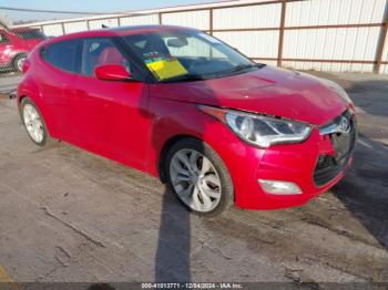  Salvage Hyundai VELOSTER