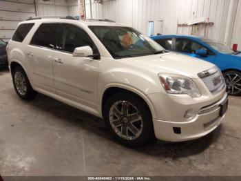  Salvage GMC Acadia