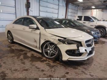  Salvage Mercedes-Benz Cla-class