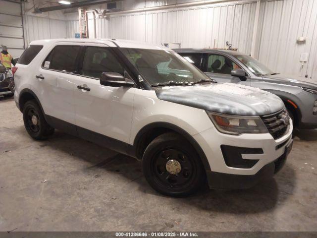  Salvage Ford Police Interceptor Utilit