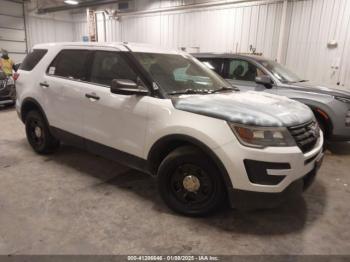  Salvage Ford Police Interceptor Utilit