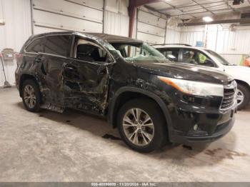  Salvage Toyota Highlander