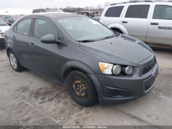  Salvage Chevrolet Sonic