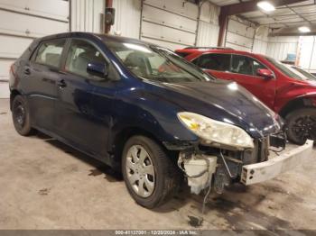  Salvage Toyota Matrix