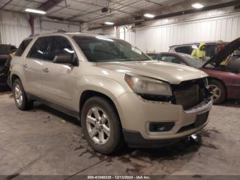  Salvage GMC Acadia