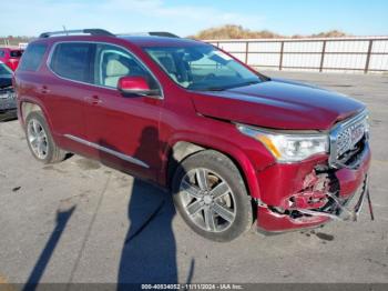  Salvage GMC Acadia