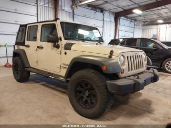  Salvage Jeep Wrangler